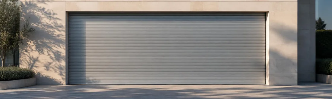 Volets roulants en aluminium sur façade